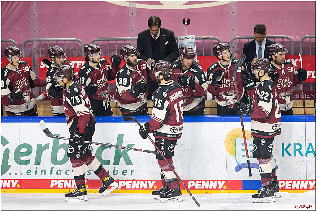 PENNY DEL;  Koelner Haie - Eisbaeren Berlin; Koeln, 10.03.2021